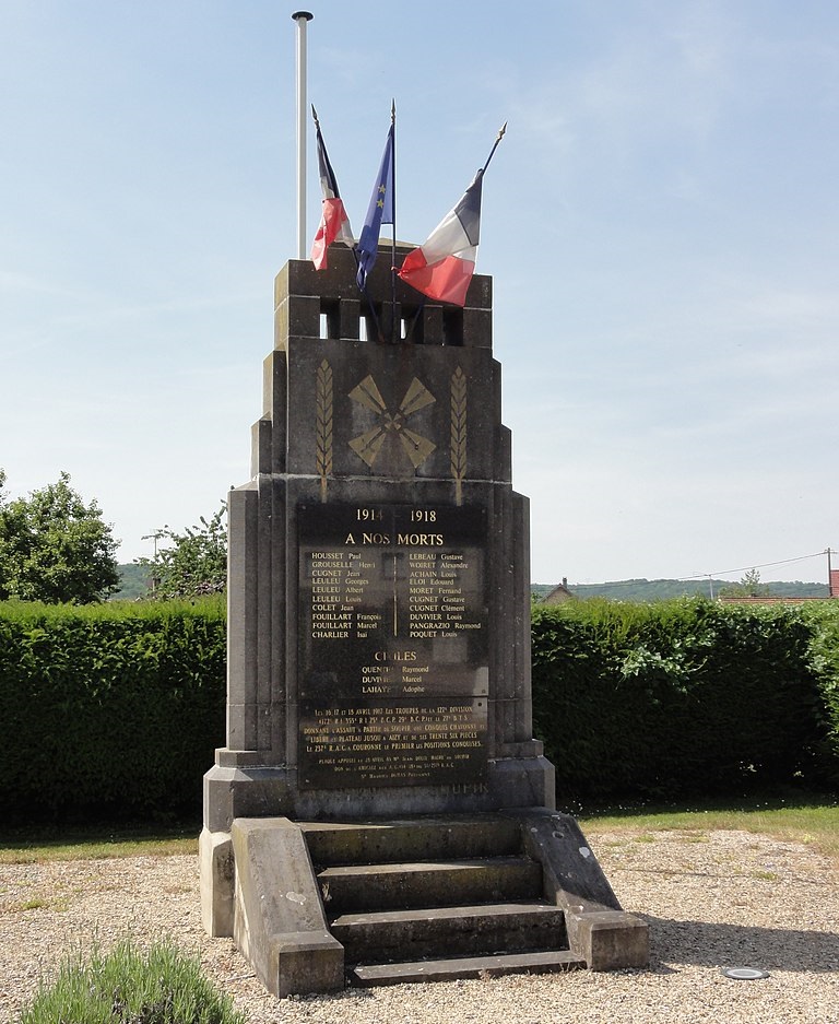 World War I Memorial Soupir