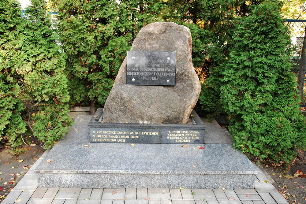 Monument SS-Herbestemmingskamp Lodz (UWZ Lager Lodz)