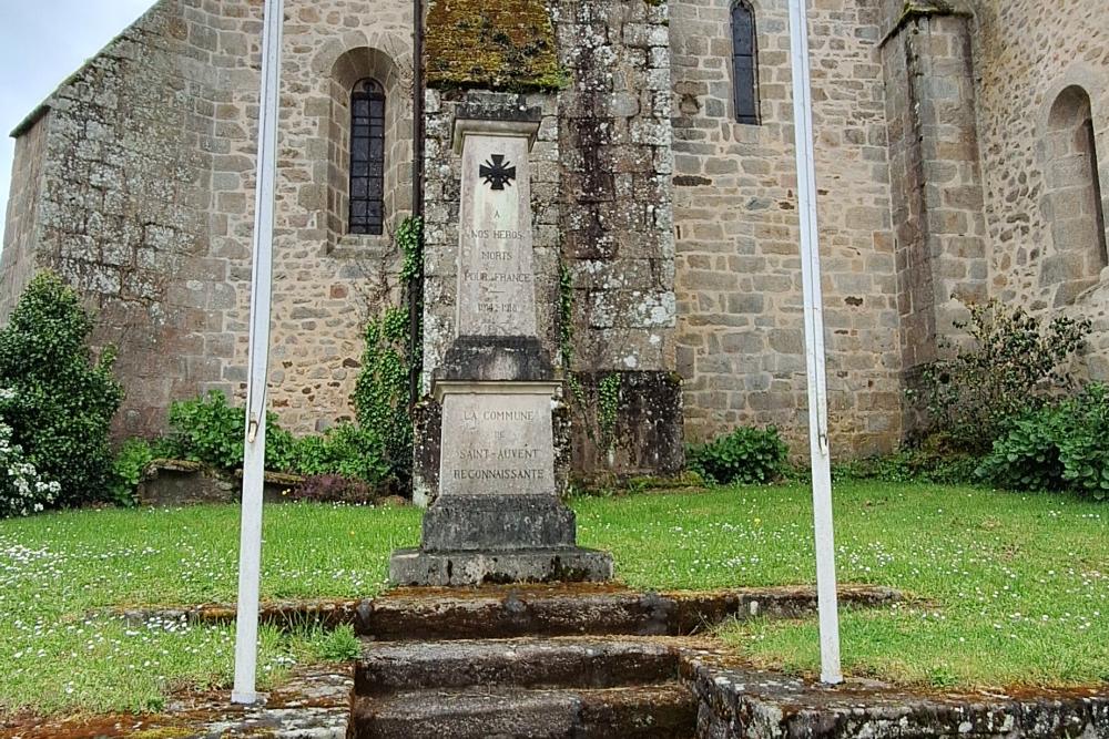 War Memorial  Saint-Auvent