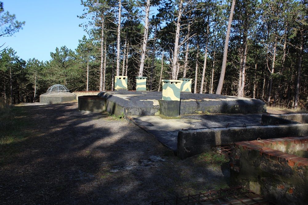 Duitse Radarstelling Tiger - Bunker Fr 12 Mann Kvertype 413