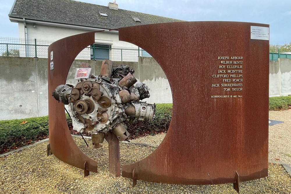 Memorial Crashed Halifax Bomber