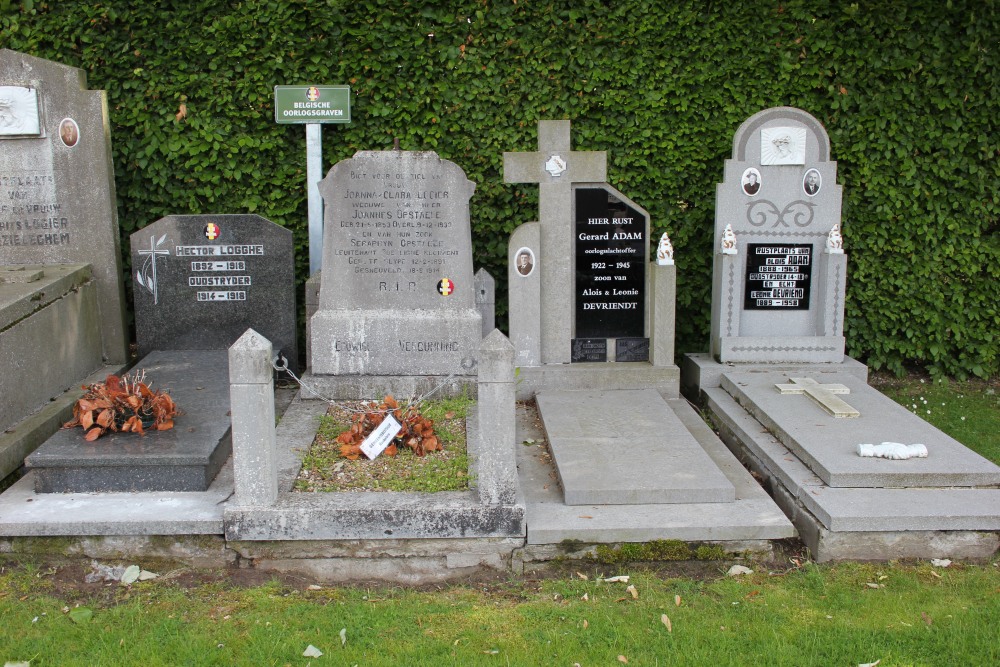 Belgische Oorlogsgraven Koekelare	