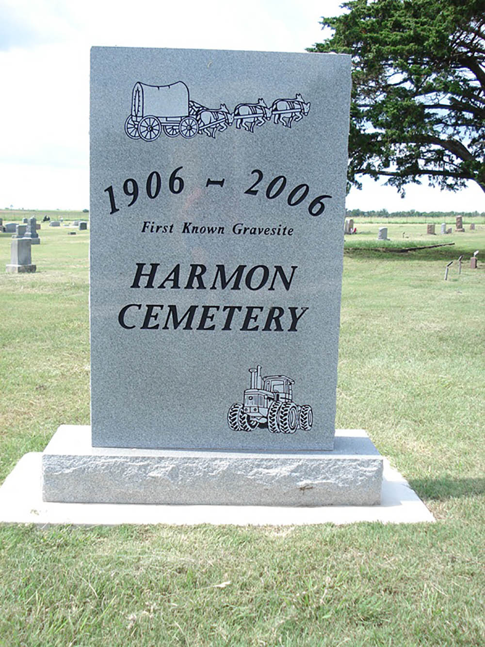 American War Grave Harmon Cemetery