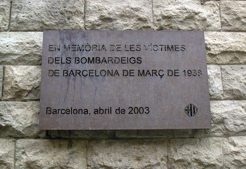Gedenkteken Slachtoffers Bombardementen Maart 1938