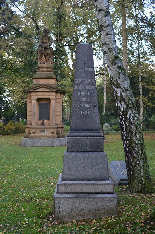 Monument Franse Soldaten Frankfurt