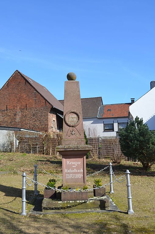 Monument Frans-Duitse Oorlog Hasselbach