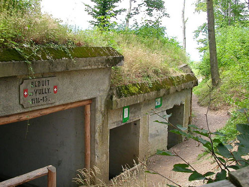 Fortifikation Murten - Infanterie-Sttzpunkt Mont Vully