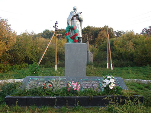 Mass Grave Soviet Soldiers Chernechchyna