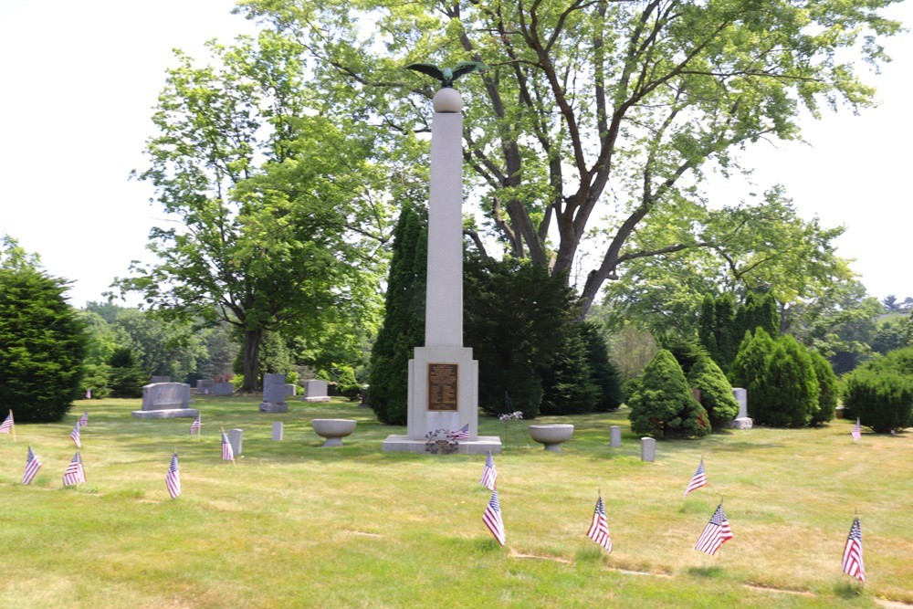 Oorlogsmonument Rose Hill Cemetery Akron