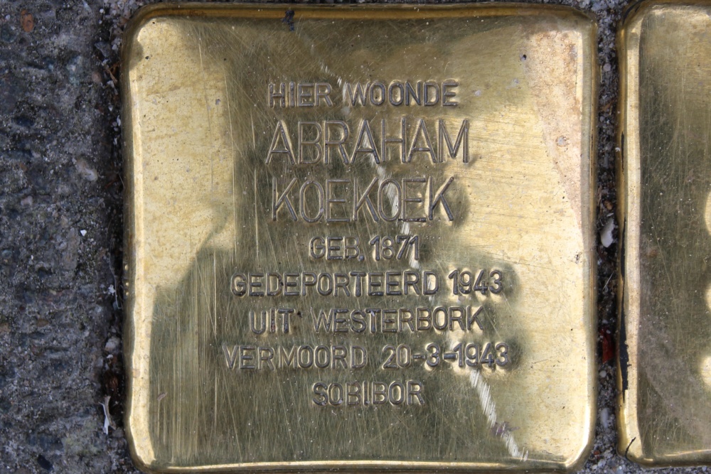 Stolpersteine Ruyschstraat 124 #2