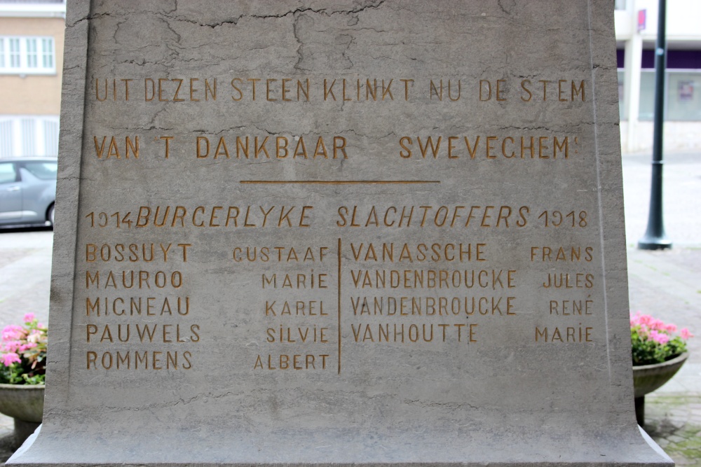 Oorlogsmonument Zwevegem #4