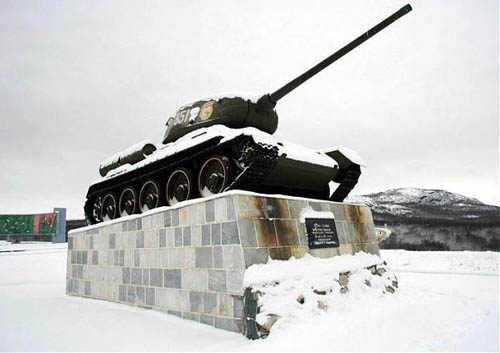 T-34/85 Tank Pechenga