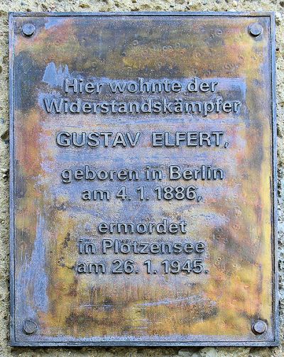 Gedenkteken Gustav Elfert