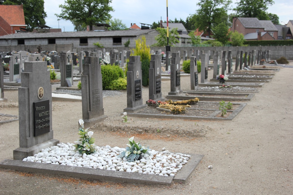 Belgische Oorlogsgraven Hechtel