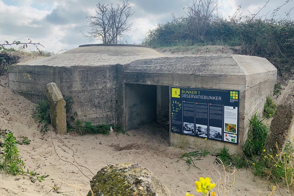 Observatie Bunker Bunkerroute no. 1 De Punt