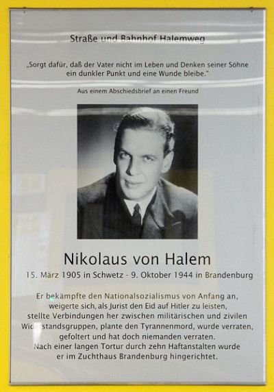 Memorial Nikolaus Christoph von Halem