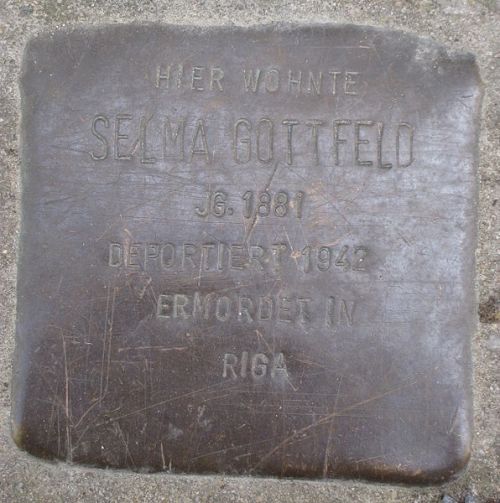 Stolpersteine Rethelstraße 6a #2