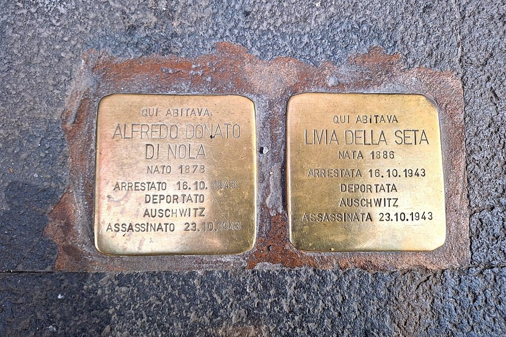 Stolpersteine Via Arenula 83 #1