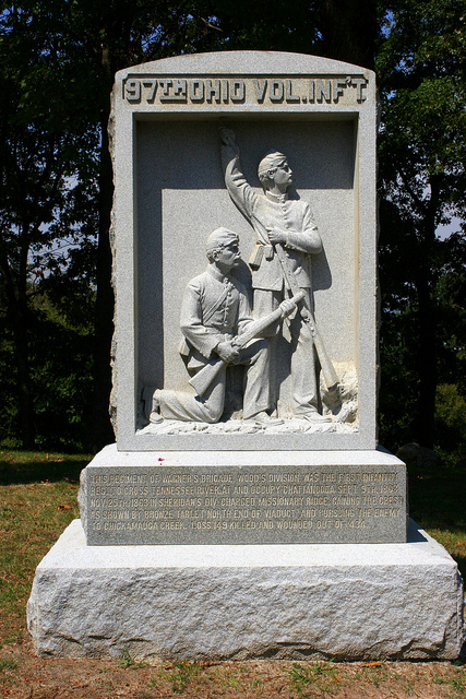 Monument 97th Ohio Volunteer Infantry