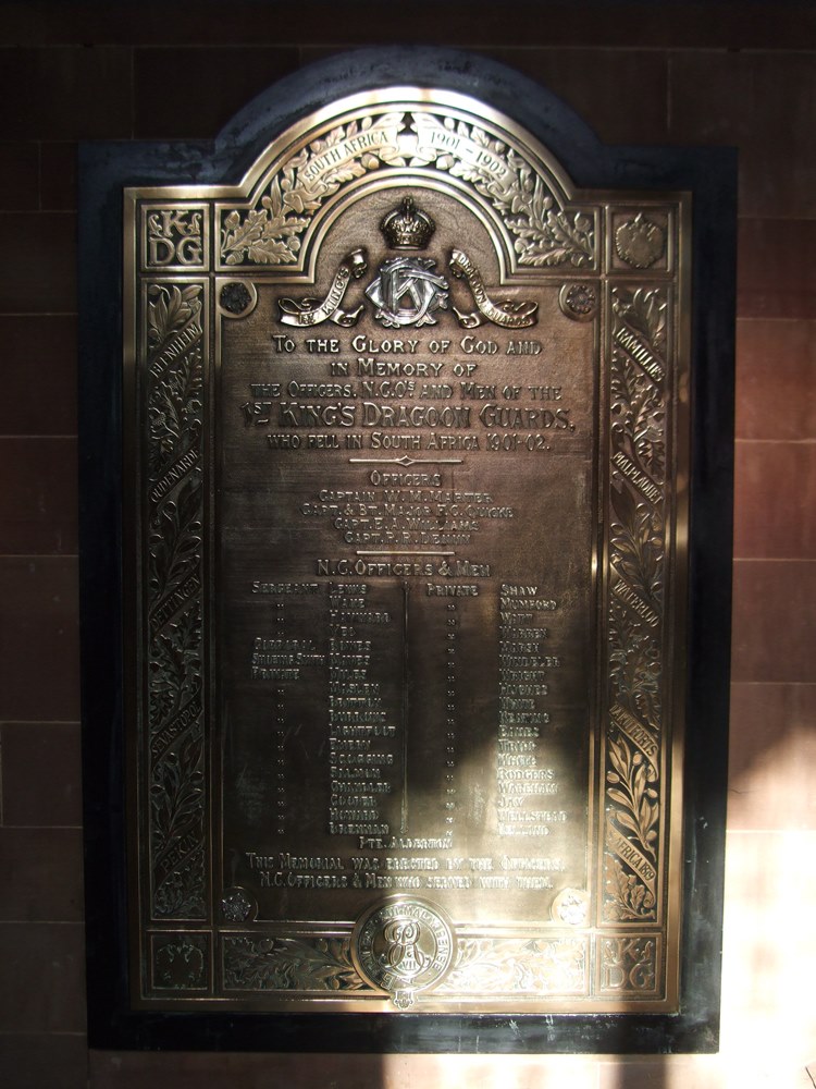 Gedenktekens Manchester Cathedral