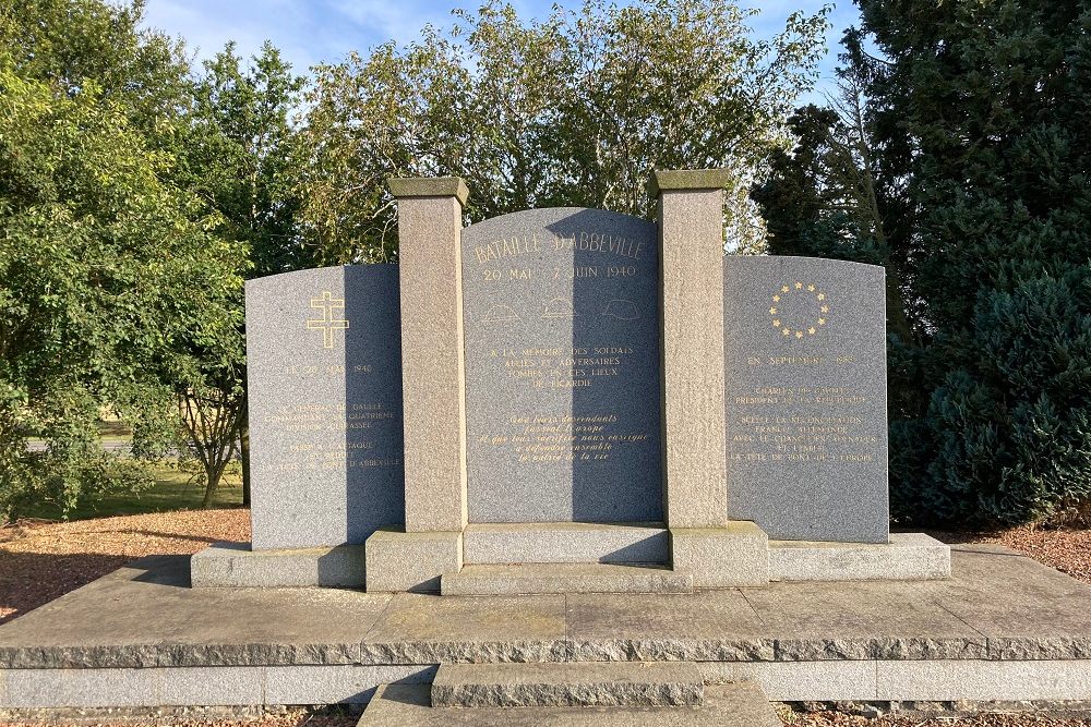 Monument Battle For Abbeville, Huppy