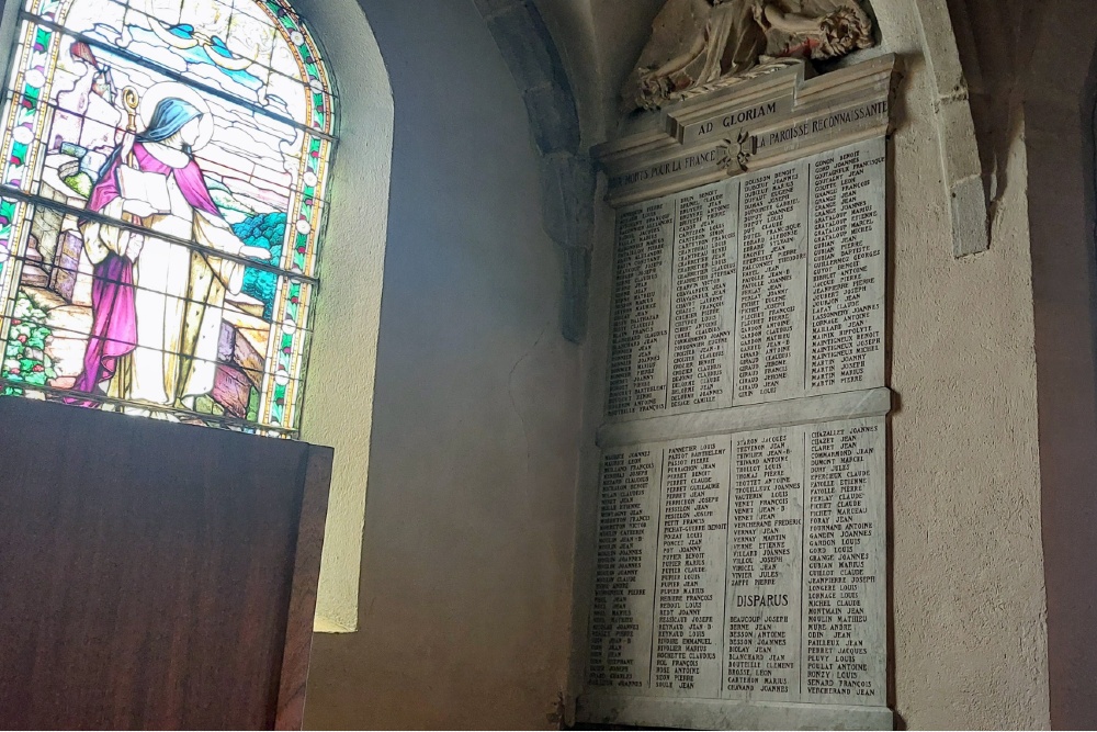 Oorlogsmonument glise Saint-Michel de Chazelles-sur-Lyon #4