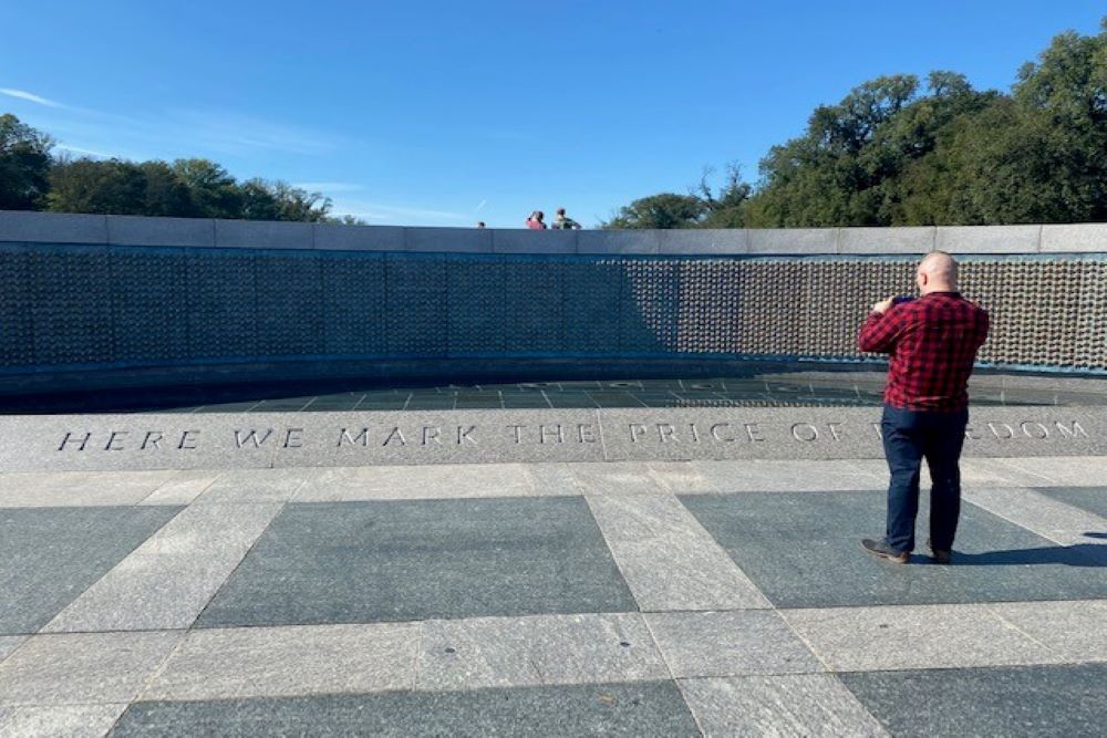 National Memorial WW2 Freedom Wall