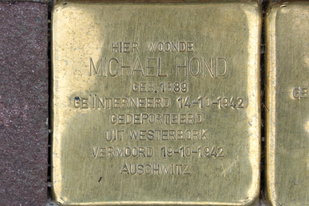 Stolpersteine Nieuwe Achtergracht 20 #2