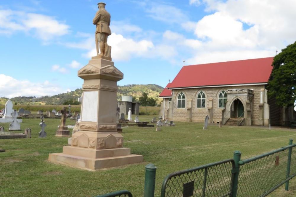 Commonwealth War Grave Ma Ma Creek Anglican Cemetery