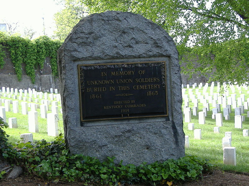 Monument Onbekende Unie-soldaten Cave Hill National Cemetery