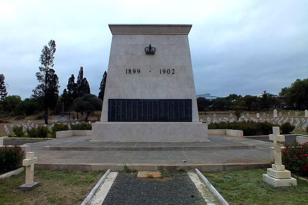 Military Cemetery Second Boer Wars Bloemfontein