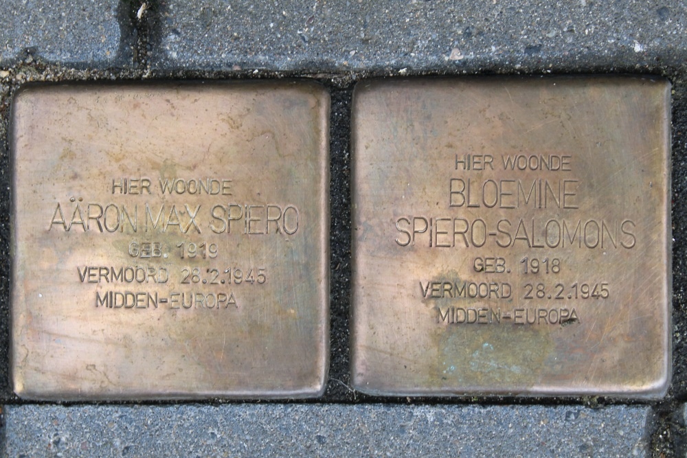 Stolpersteine Verwersstraat 60 #2