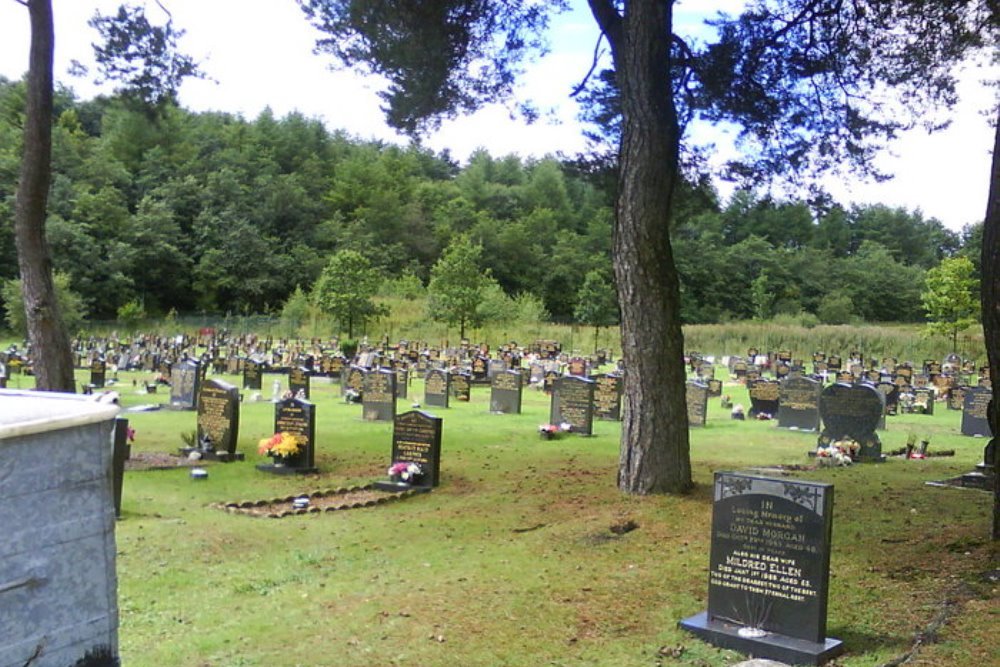 Commonwealth War Graves Ebbw Vale Cemetery