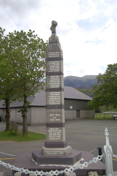 War Memorial Llanberis