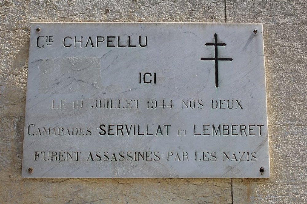 Memorial Execution 10 July 1944