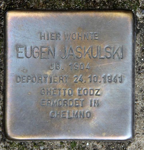 Stolpersteine Bötzowstraße 10 #3