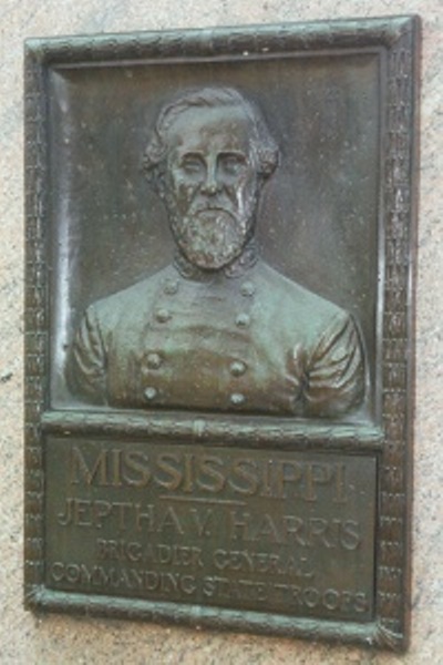 Gedenkteken General Jeptha V. Harris (Confederates)