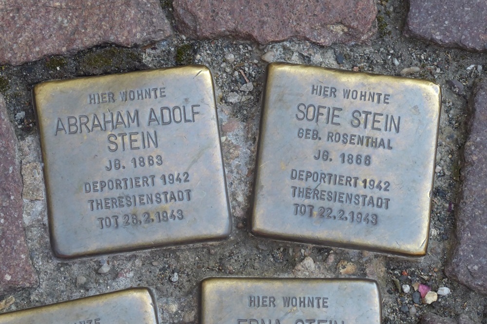 Stolpersteine Aschaffenburger Strasse 2 #3