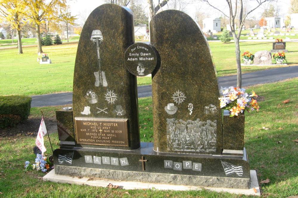 American War Grave Elm Grove Cemetery