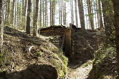 German Trenches Udria