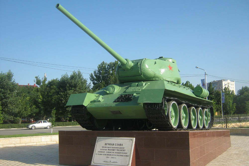 T-34/85 Tank Memorial Grozny
