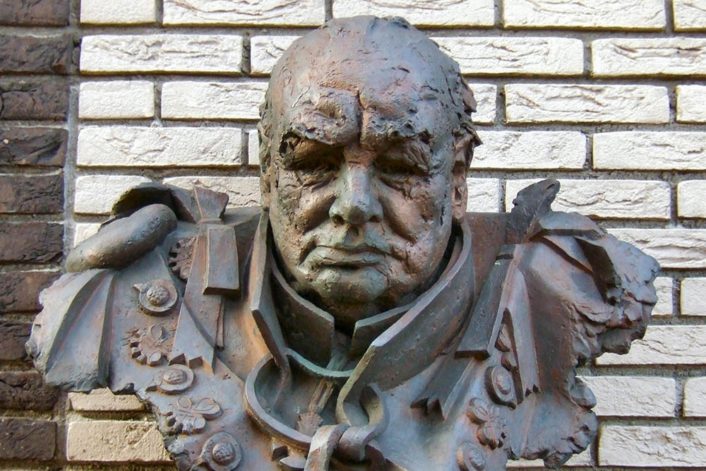 Sculpturen Churchill & Wilhelmina