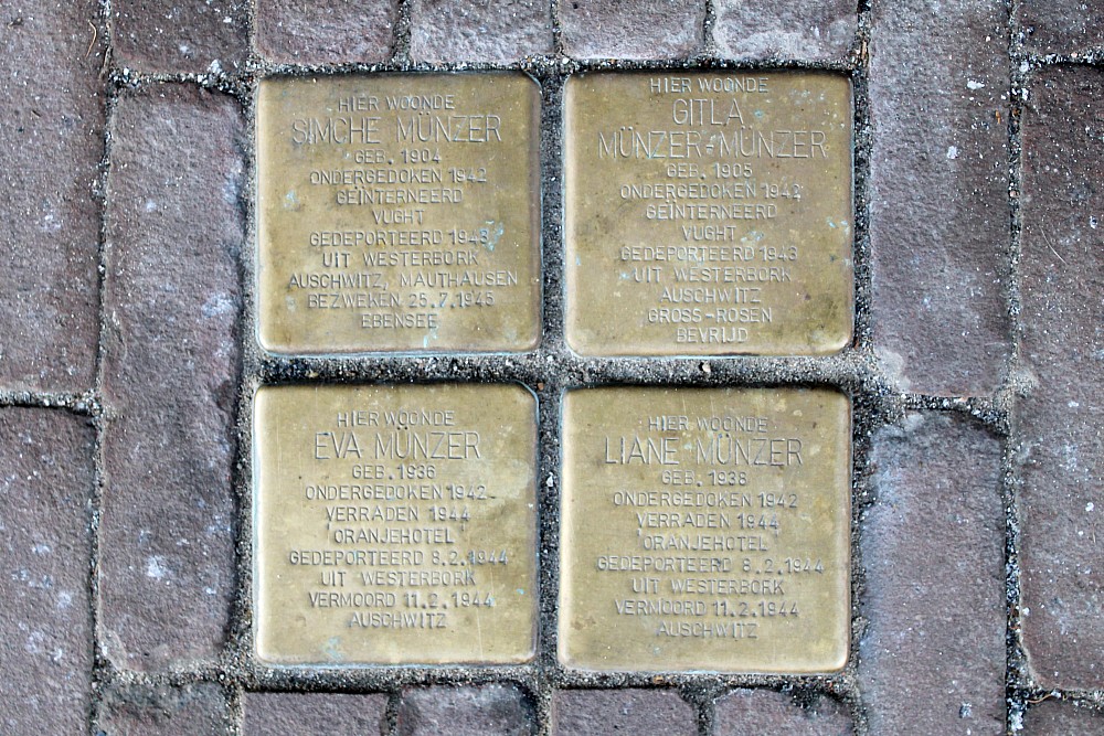 Stumbling Stones Zoutmanstraat 98 #1