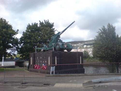 Anti-aircraft Gun Swansea