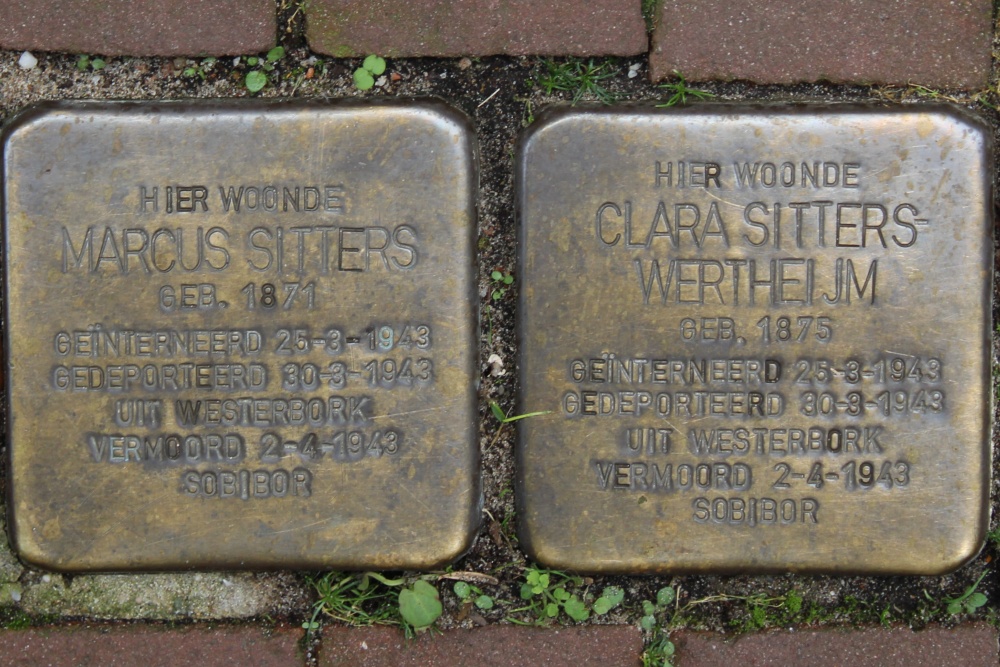 Stolpersteine Nieuwe Amstelstraat 8 #5