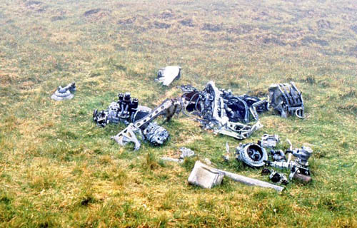 Crash Site & Wreckage Bristol Beaufighter Fighter St. Kilda