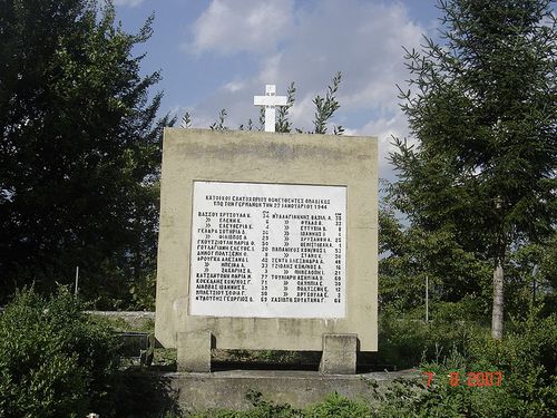 Monument Massamoord Elatochori