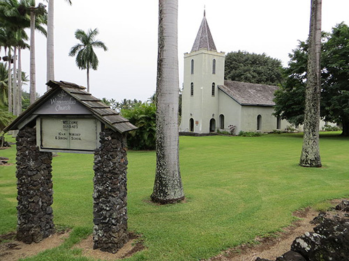 American War Grave Wananalua Church Cemetery