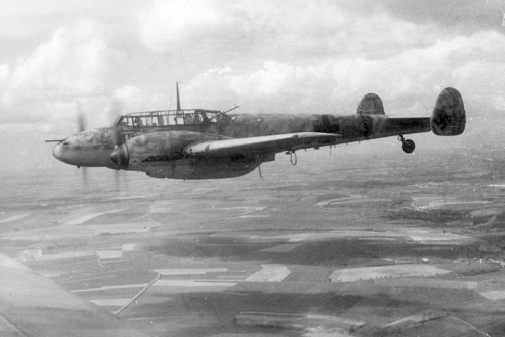 Crashlocatie Messerschmitt Bf 110-F4 4683 