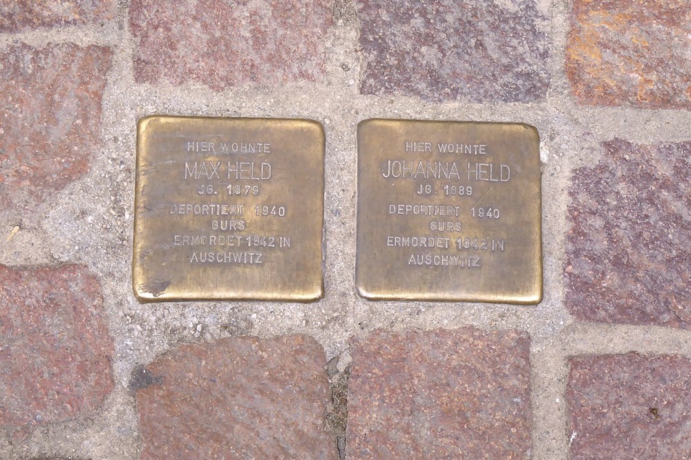 Stolpersteine Marktplatz 8 #1